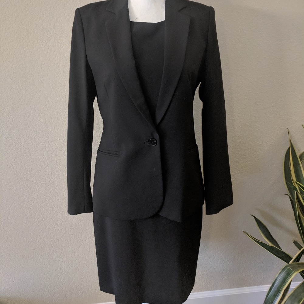 Theory Black Dress Suit Size 10